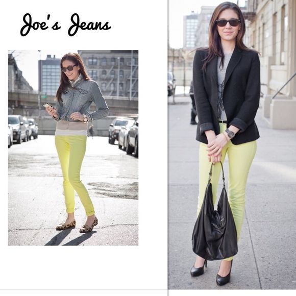 Rag & Bone Capri yellow A29 - Picture 1 of 7